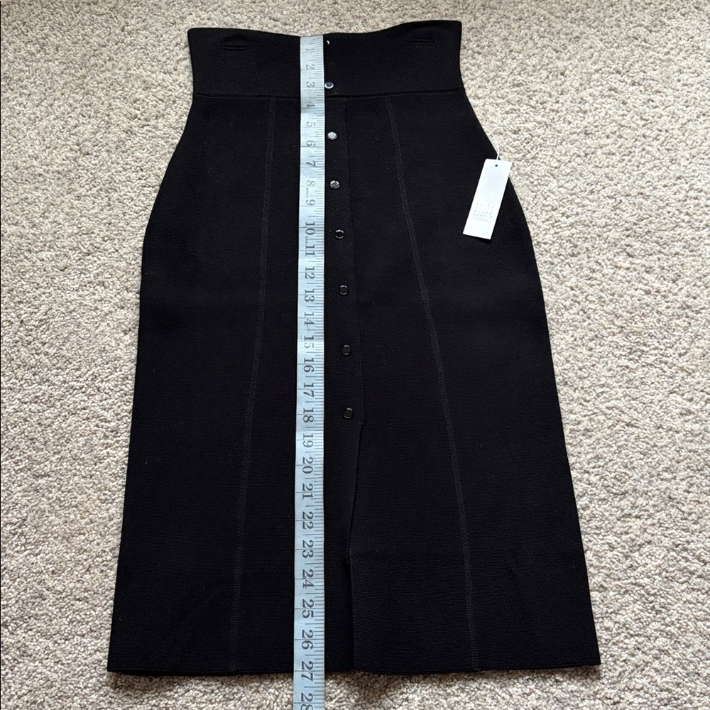 White House Black Market High-Waist Button-Front Pencil Skirt XXS - Picture 8 of 9